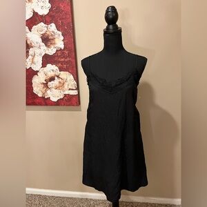 Self Esteem Black slip dress, size L